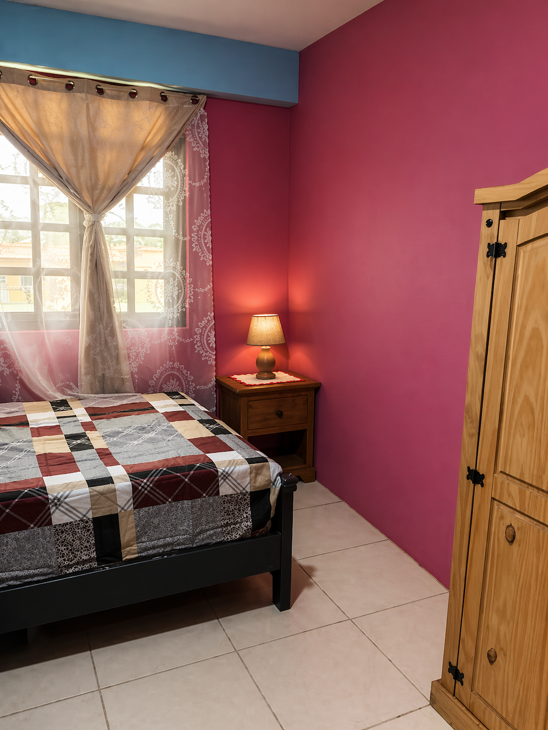 Alternate view of the first bedroom at Cozy Luxe Residence